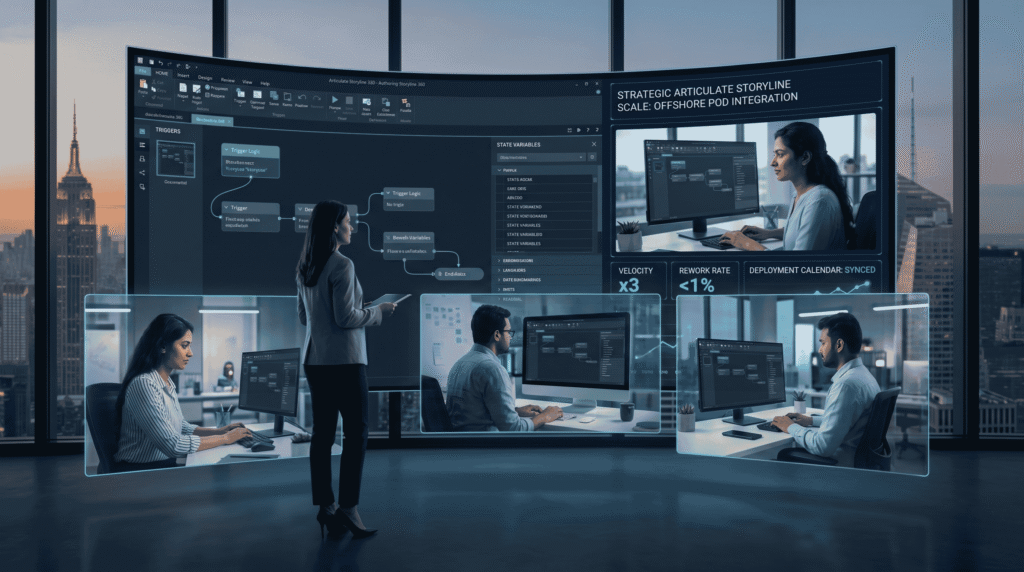 Hiring Articulate Storyline Developers Offshore? Read This Breakdown First